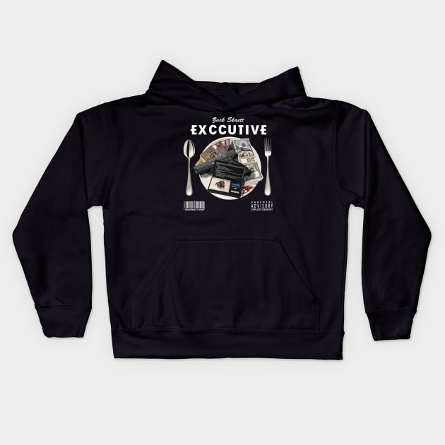 Zack Skaett Exccutive Kids Hoodie by bougaa.boug.9